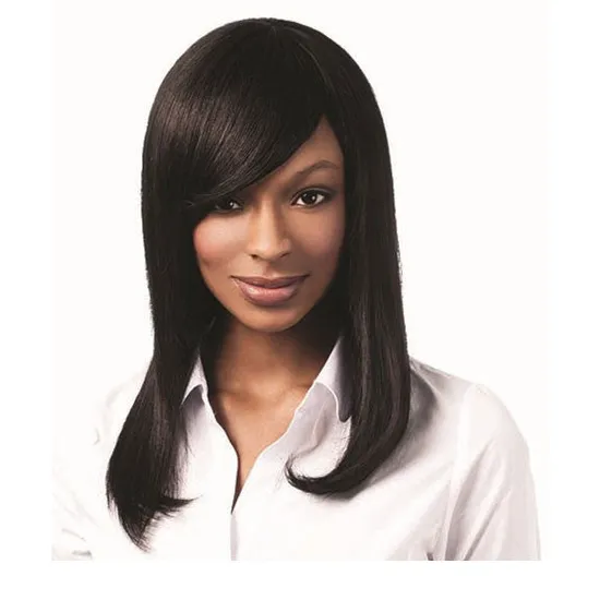 Sleek Hair Wig Fashion Human Hair Gabrielle Wig 4
