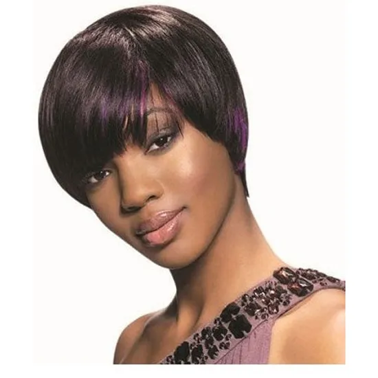 Sleek Hair Wig Fashion Human Hair Ella Wig