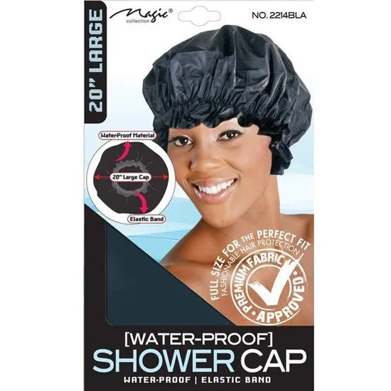 Magic Collection Water Proof Shower Cap 2214BLA
