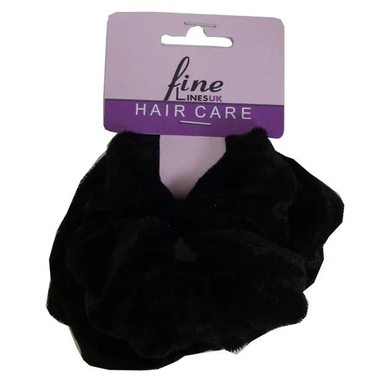 Fine Lines UK Velvet Ponytail Scrunchies