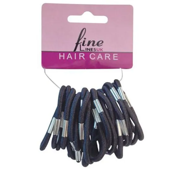 Fine Lines UK Thin Ponytail Elastics