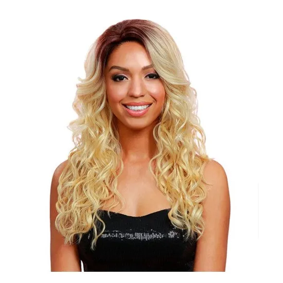 Bobbi Boss Synthetic Mlf43 Ruby Lace Front Wig 99J