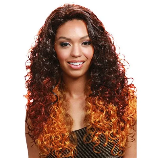 Bobbi Boss Synthetic Mlf42 Cherry Lace Front Wig 99J