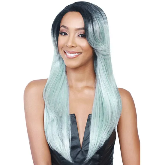 Bobbi Boss Synthetic MLF120 Perry Lace Front Wig