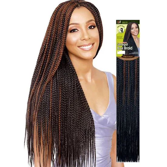 Bobbi Boss Synthetic Senegal Box Braid T1b/33