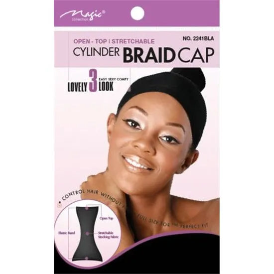 Magic Collection Stretchable Cylinder Braid Cap