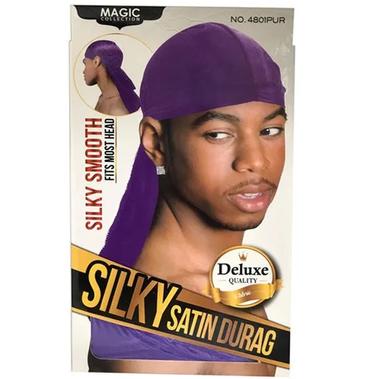 Magic Collection Silky Satin Durag Purple