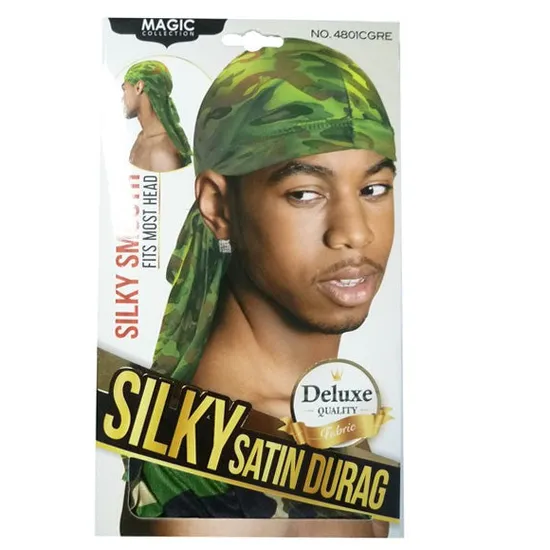 Magic Collection Silky Satin Durag 4801CGRE