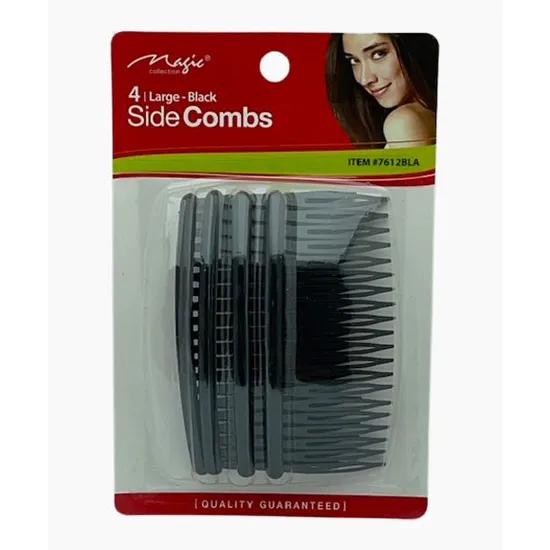 Magic Collection Side Combs Black 7612