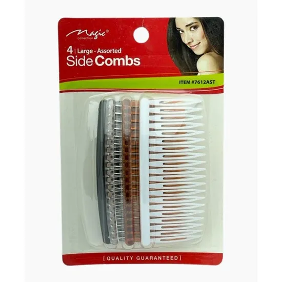 Magic Collection Side Combs 7612 Assorted