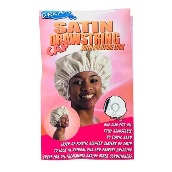 Dream Satin Drawstring Cap
