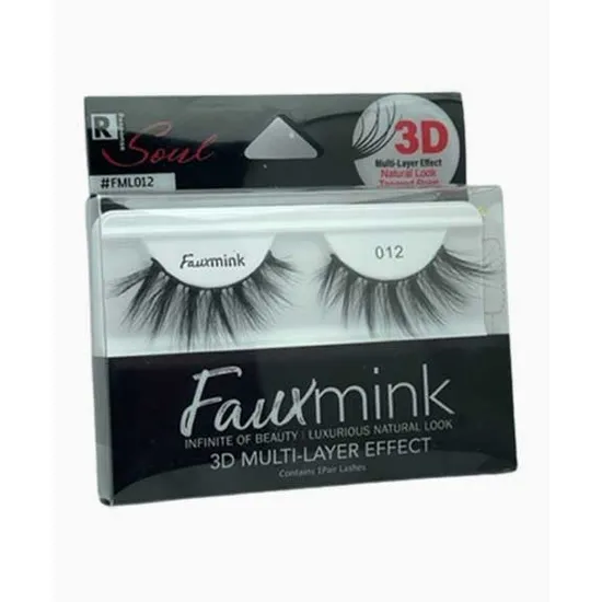 Magic Collection Response Soul Faux Mink 3D Effect Eyelash Black 012