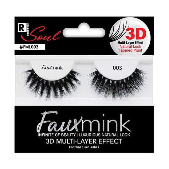 Magic Collection Response Soul Faux Mink 3d Effect Eyelash 003