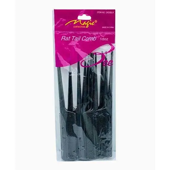 Magic Collection Rat Tail Comb 2405BLA