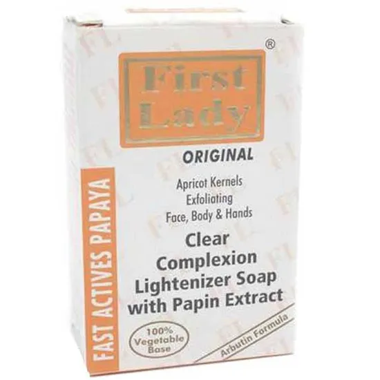 First Lady Original Fast Actives Papaya Soap