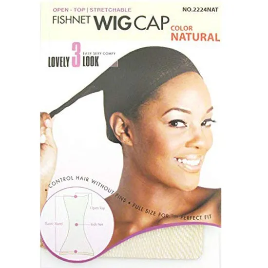 Magic Collection Open Top Stretchable Fishnet Wig Cap 2224NAT
