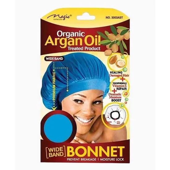Magic Collection Organic Argan Oil Bonnet 3003 Asorted Colour