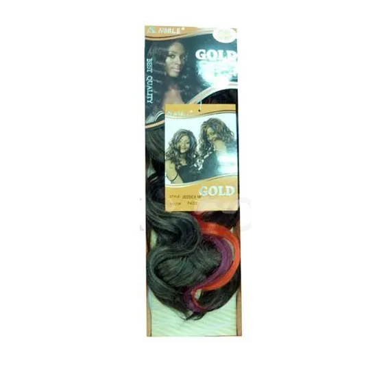 Sleek Hair Noble Gold Synthetic Jessica Weave 18 / P1b/33