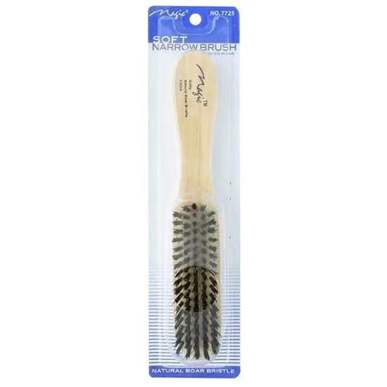 Magic Collection Natural Boar Bristle Soft Narrow Brush 7725