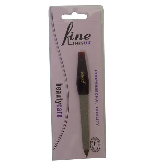 Fine Lines UK Nail File Sapphire Nickel