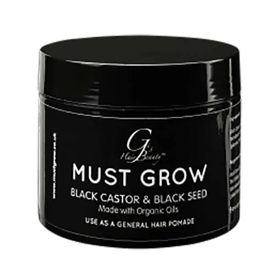 GS Hair Beauty Must Grow Black Castor & Black Seed Pomade