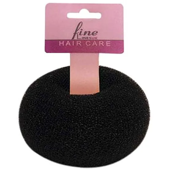 Fine Lines UK Hair Bun Donut 6048 Black