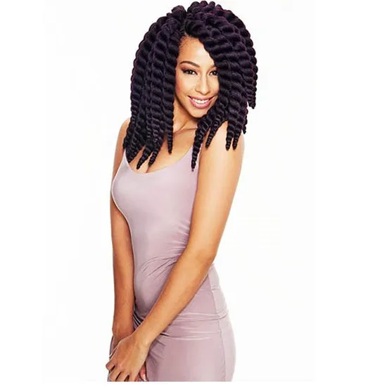 Sleek Hair Fashion Idol Express Synthetic Mambo Satin Twist Braid 22 / T1b/30