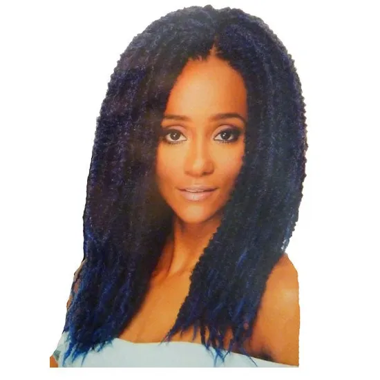 Sleek Hair Fashion Idol Express Synthetic Cuba Twist Marley Braid