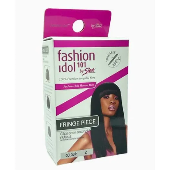 Sleek Hair Fashion Idol Clips On In Second Fringe Piece