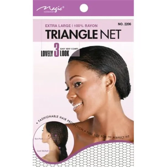 Magic Collection Extra Large Triangle Net 2205black