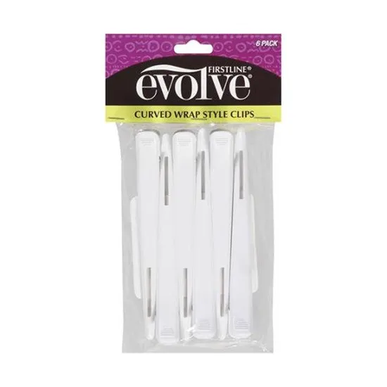 Firstline Evolve Curved Wrap Style Clips 6 Pcs