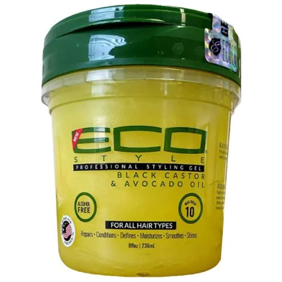 Eco Style Eco Styler Black Castor & Avocado Oil Hair Gel