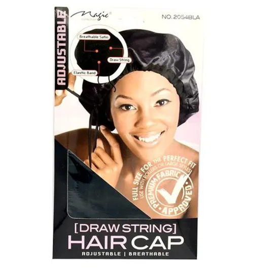 Magic Collection Draw String Hair Cap
