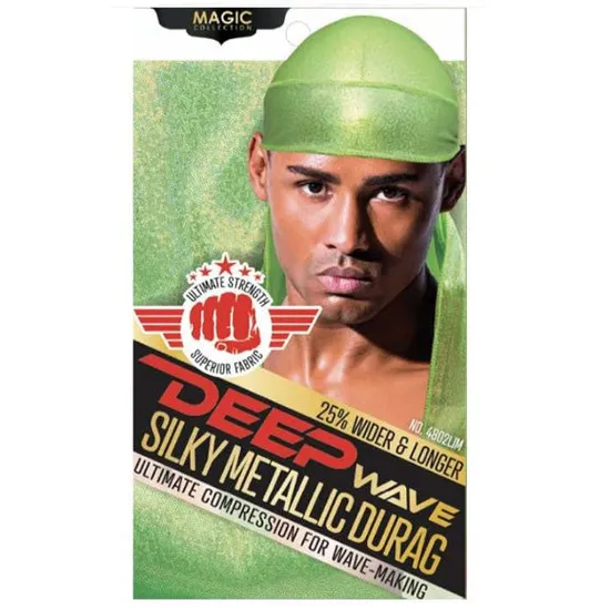 Magic Collection Deep Wave Silky Metallic Durag
