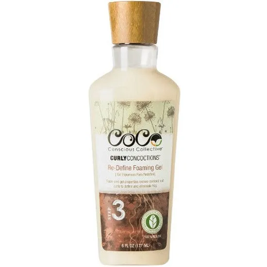 Coco Conscious Collective Curly Concoctions Re Define Foaming Gel