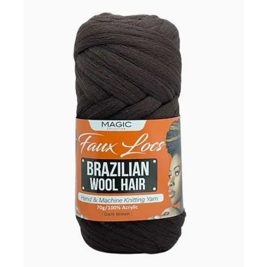 Magic Collection Brazilian Faux Locs Wool Hair