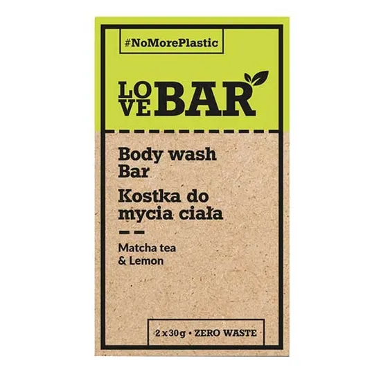 Love Bar Body Wash Bar With Matcha Tea & Lemon