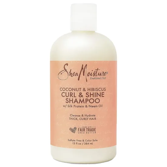 Shea Moisture Coconut & Hibiscus Curl & Shine Shampoo