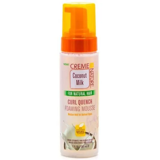 Creme Of Nature Coconut Milk Curl Quench Foaming Mousse