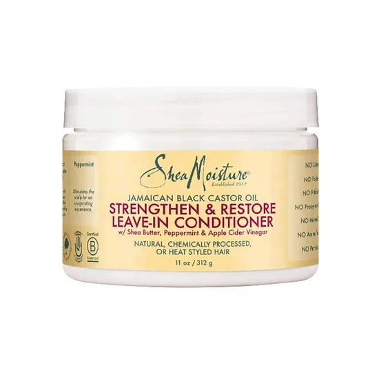 Shea Moisture Jamaican Black Castor Oil Strengthen & Restore Leave-in Conditioner