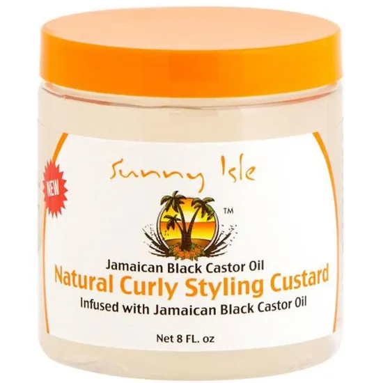 Sunny Isle Jamaican Black Castor Oil Natural Curly Styling Custard
