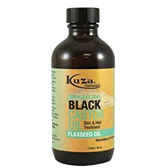 Kuza Jamaican Black Castor Oil Flaxseed Oil