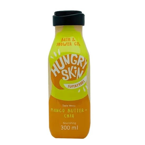 Hungry Hair Superfoods Bath & Shower Gel With Mango Butter Chia