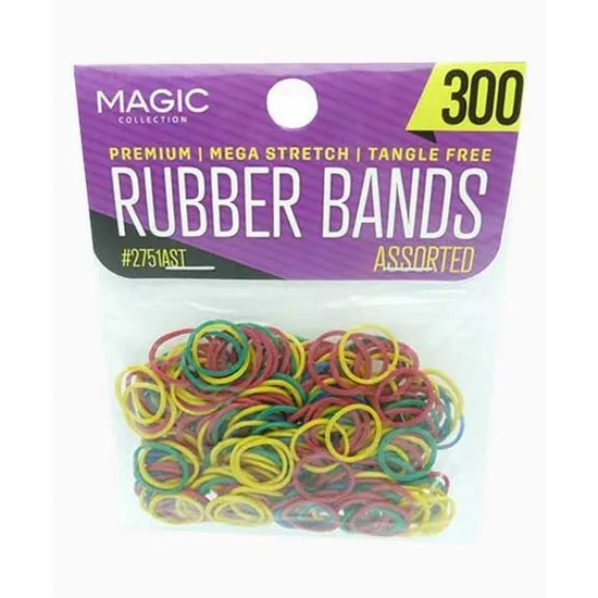 Magic Collection Rubber Bands 2751AST