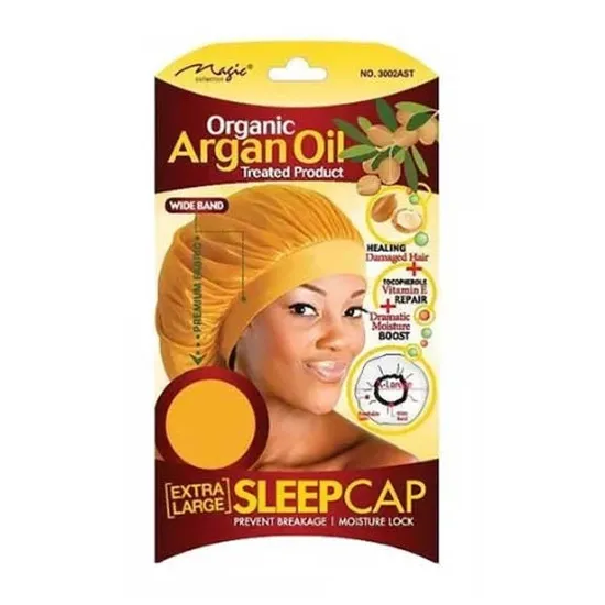 Magic Collection Organic Argan Oil Sleep Cap 3002