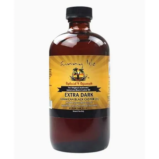 Sunny Isle Extra Dark Jamaican Black Castor Oil 4 Oz
