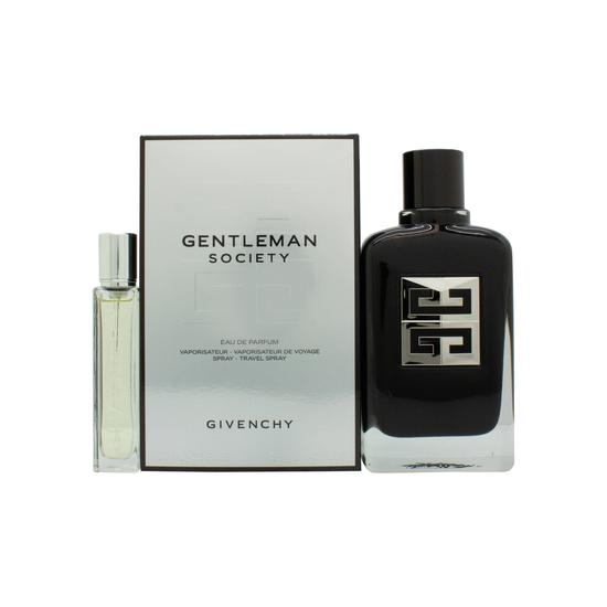 GIVENCHY Gentleman Society Gift Set 100ml Eau De Parfum + 12.5ml
