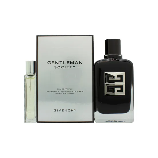 GIVENCHY Gentleman Society Gift Set 100ml Eau De Parfum + 12.5ml Eau De Parfum
