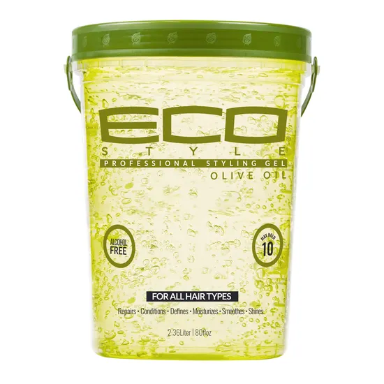Eco Style Professional Styling Gel Olive Oil Max Hold Alcohol