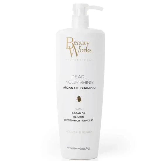 Beauty Works Pearl Nourishing Argan Oil Shampoo 1000Ml